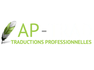 Logo AP-TRAD fond noir